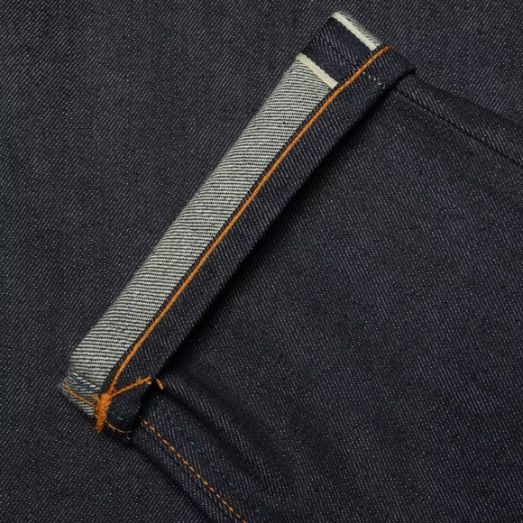 NUDIE JEANS Selvedge Denim tapered leg Rigid Steady Eddie II Denim Size 32 - Picture 2 of 16